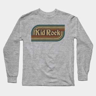 kid rock vintage stripes Long Sleeve T-Shirt